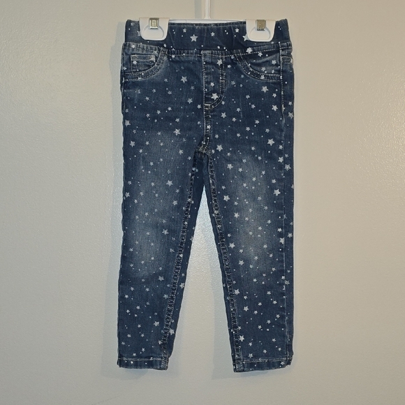 Falls Creek Other - Falls Creek Denim Star Pattern Toddler Girl Jeans. LOT P